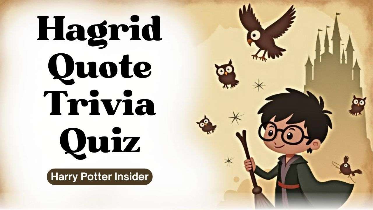 Take The Hagrid Quote Trivia Quiz Now 
