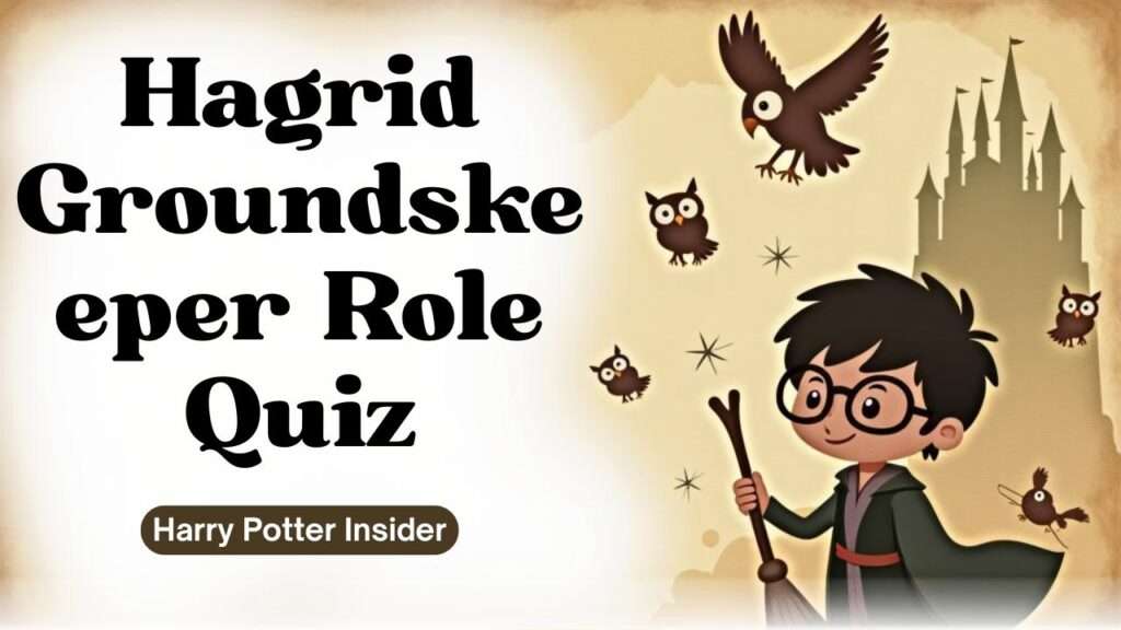 Hagrid Groundskeeper Role Quiz