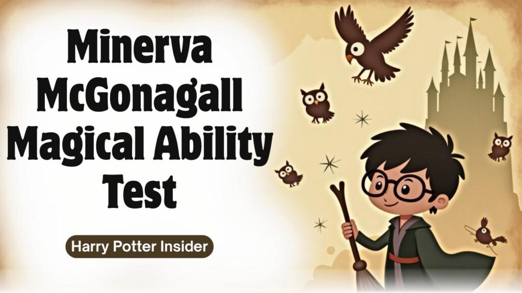 Minerva McGonagall Magical Ability Test