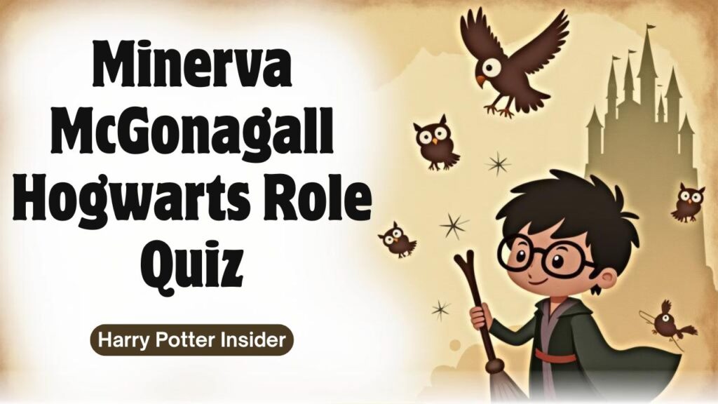 Minerva McGonagall Hogwarts Role Quiz