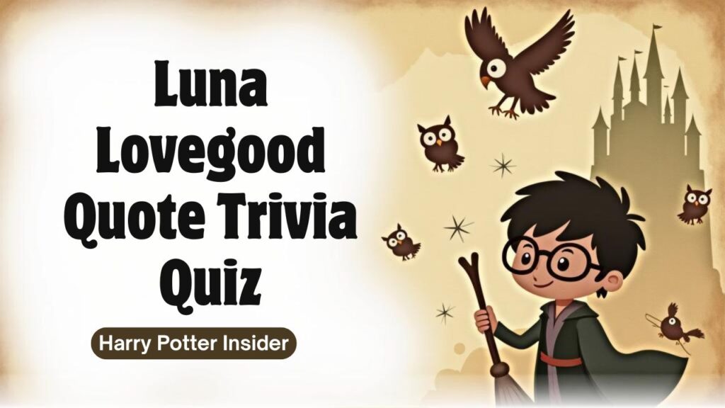 Luna Lovegood Quote Trivia Quiz