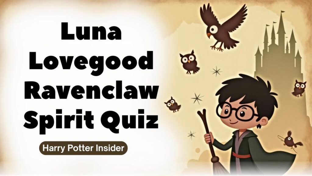 Luna Lovegood Ravenclaw Spirit Quiz