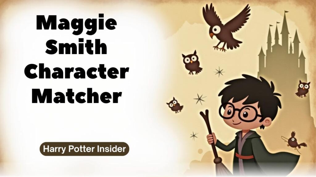 Maggie Smith Character Matcher