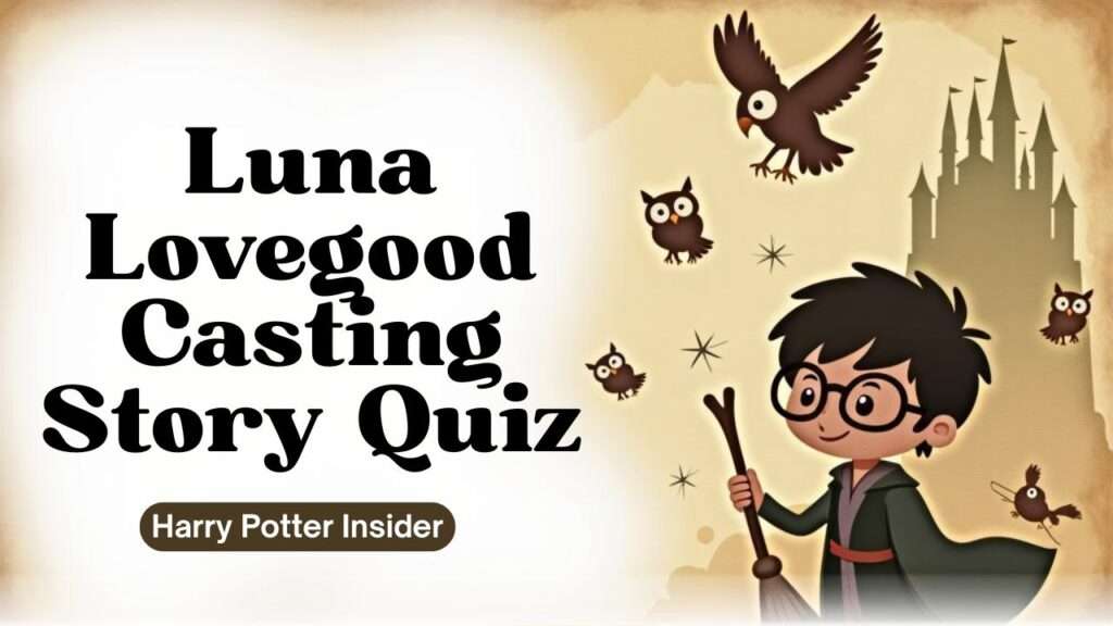 Luna Lovegood Casting Story Quiz