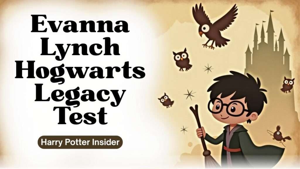 Evanna Lynch Hogwarts Legacy Test