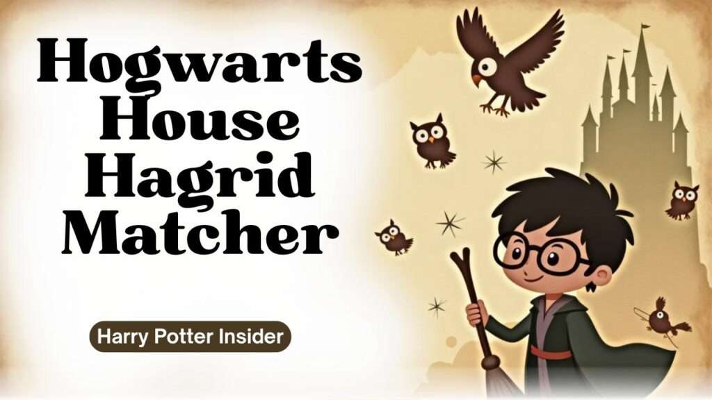Hogwarts House Hagrid Matcher