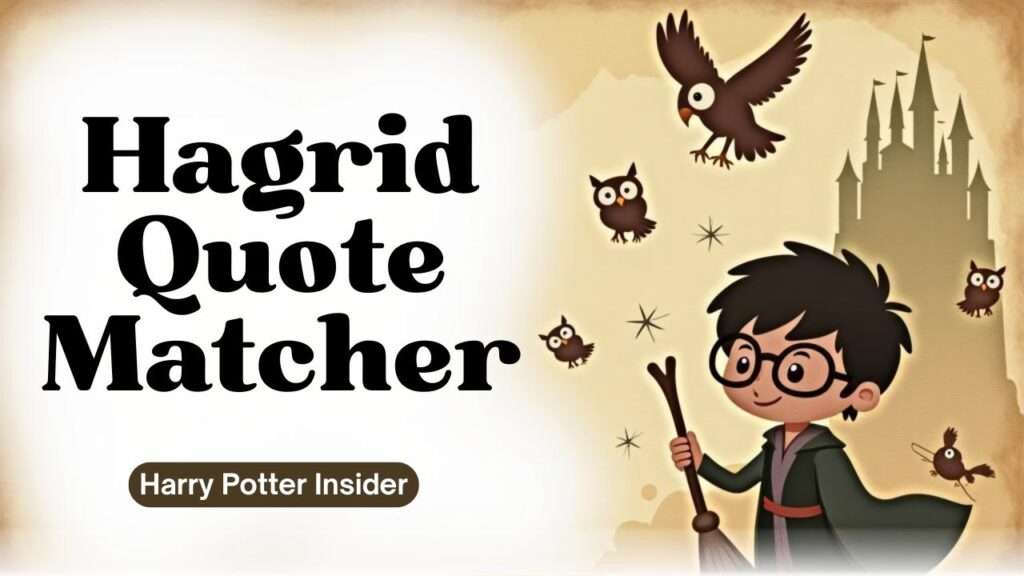 Hagrid Quote Matcher