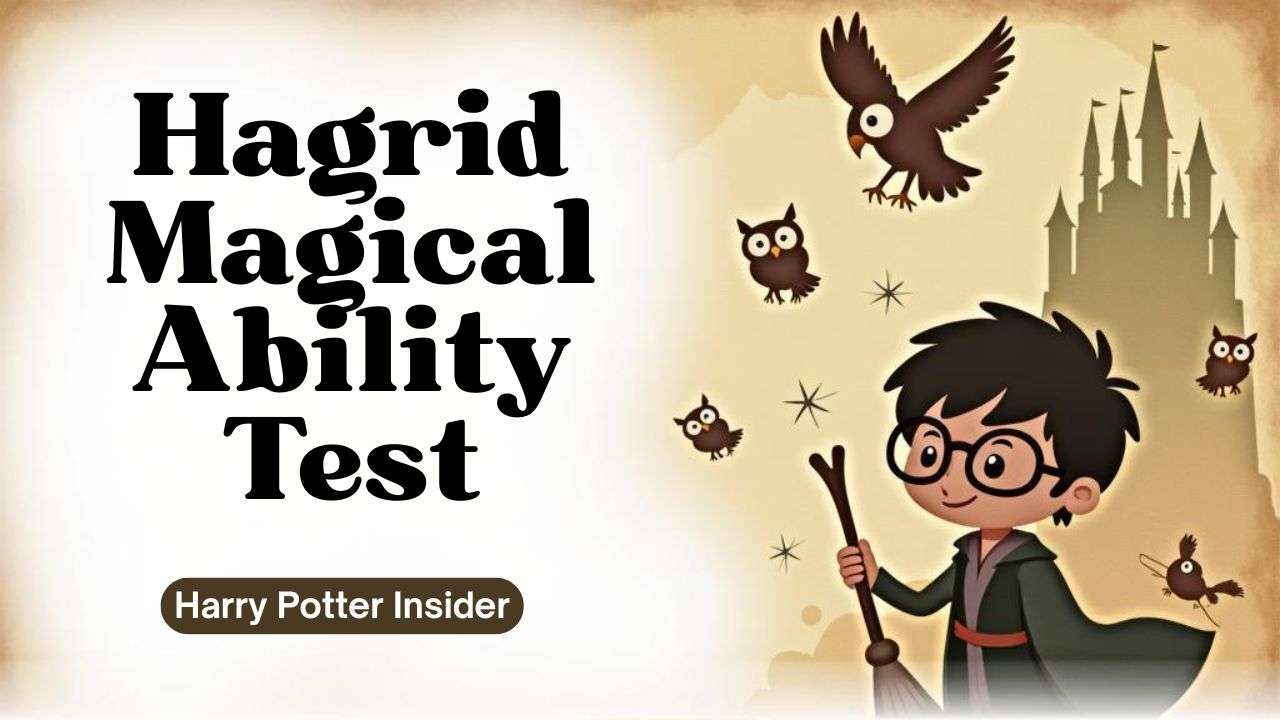 Hagrid Magical Ability Test: Harry Potter Quiz