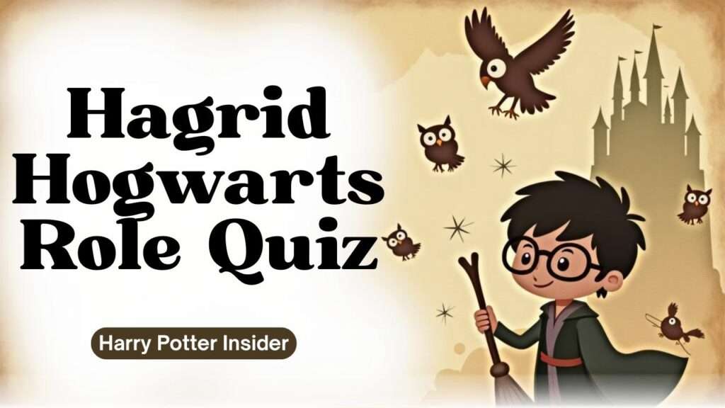 Hagrid Hogwarts Role Quiz