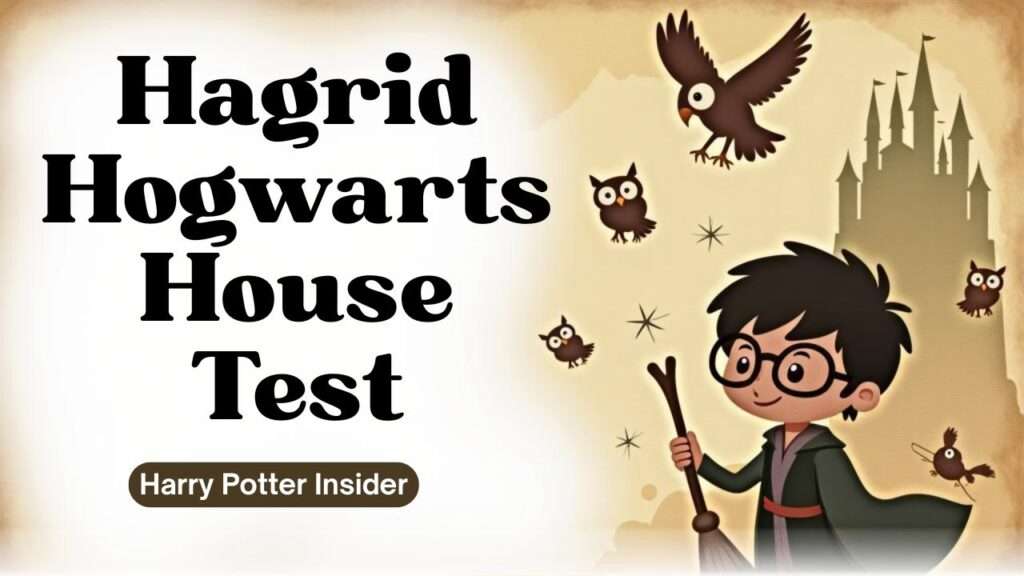 Hagrid Hogwarts House Test