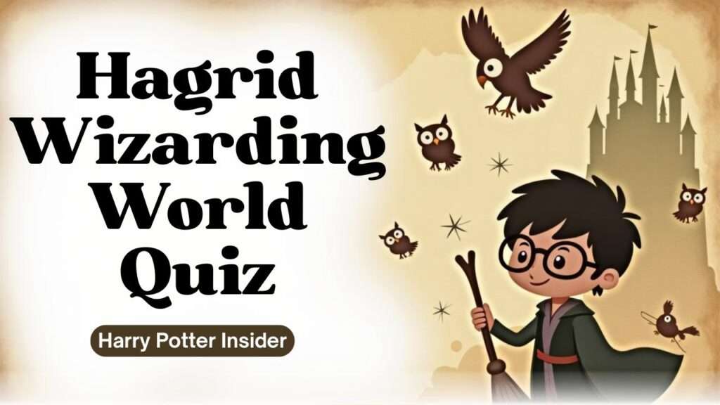 Hagrid Wizarding World Quiz