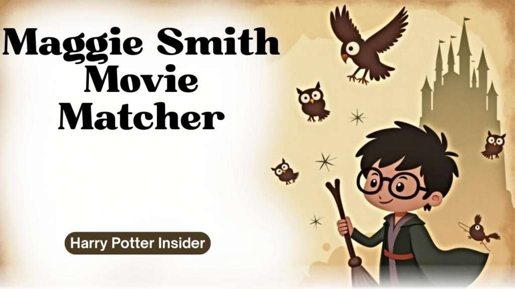 Maggie Smith Movie Matcher