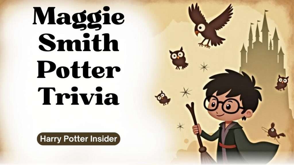Maggie Smith Potter Trivia
