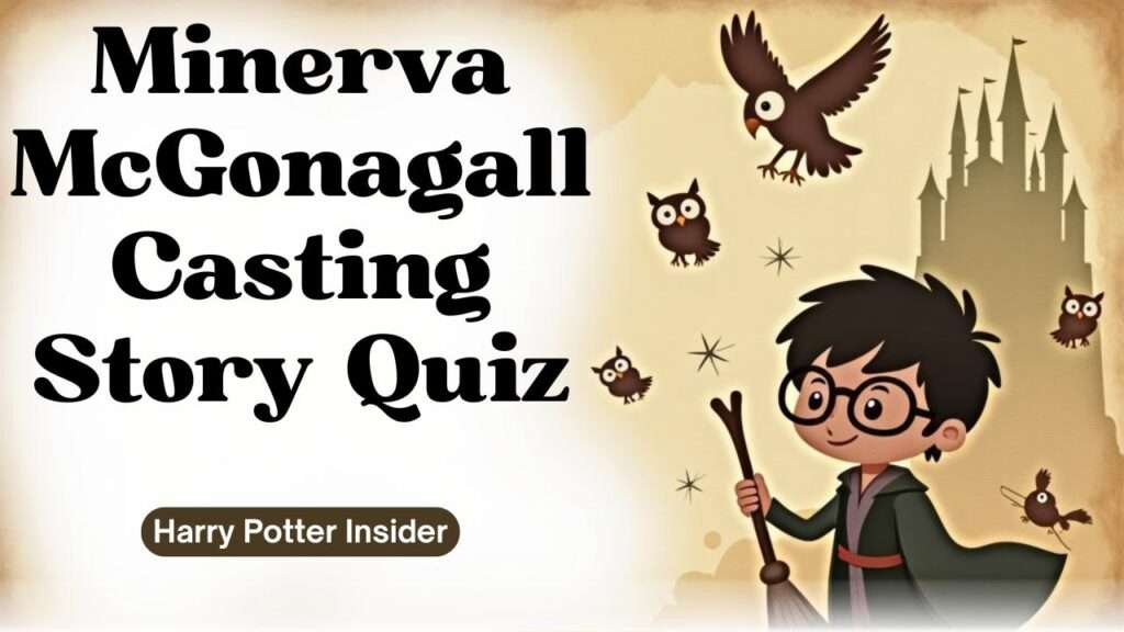 Minerva McGonagall Casting Story Quiz