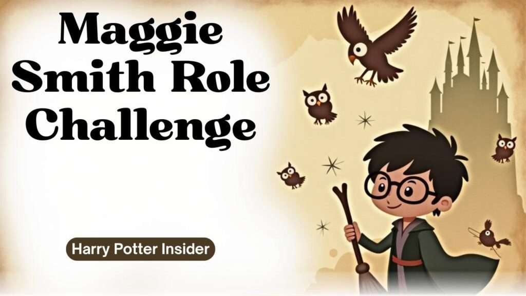 Maggie Smith Role Challenge