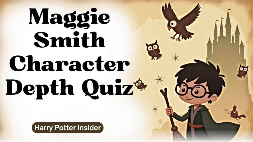 Maggie Smith Character Depth Quiz