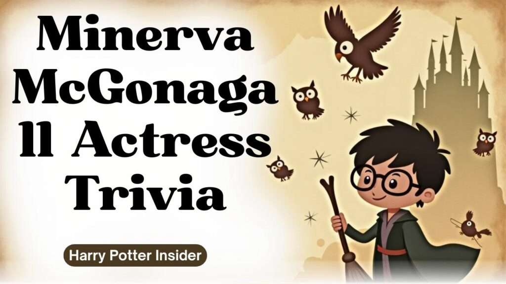 Minerva McGonagall Actress Trivia