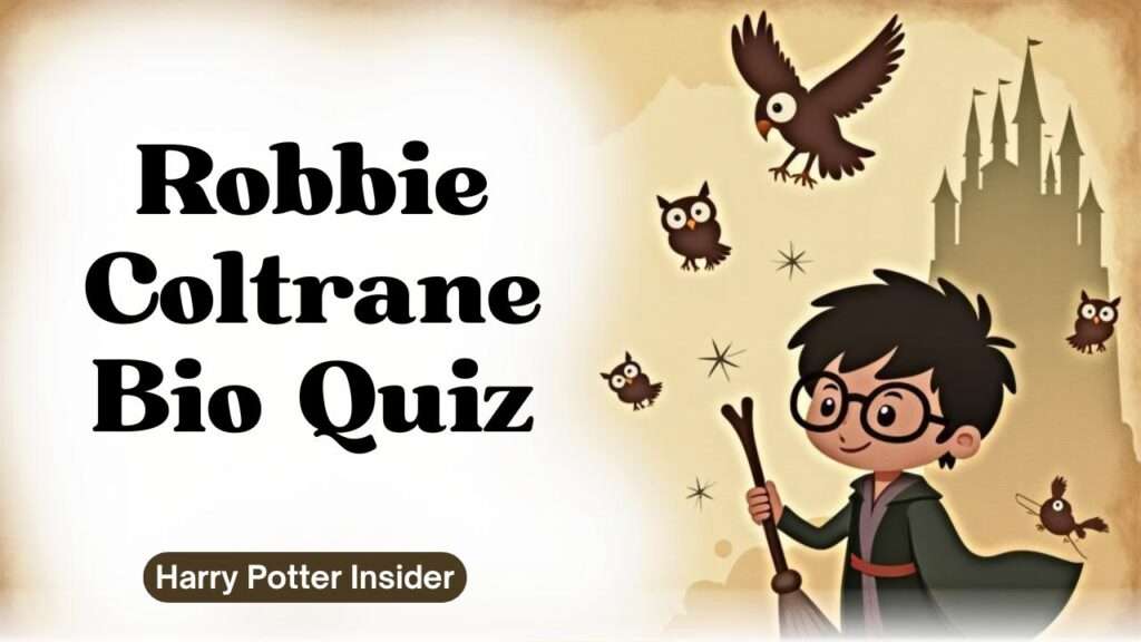 Robbie Coltrane Bio Quiz
