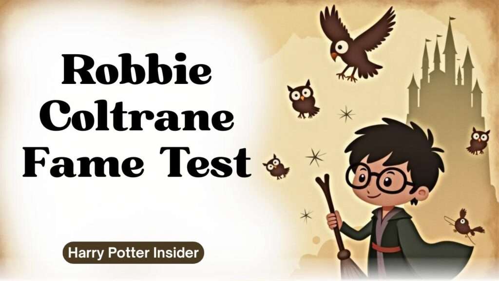 Robbie Coltrane Fame Test