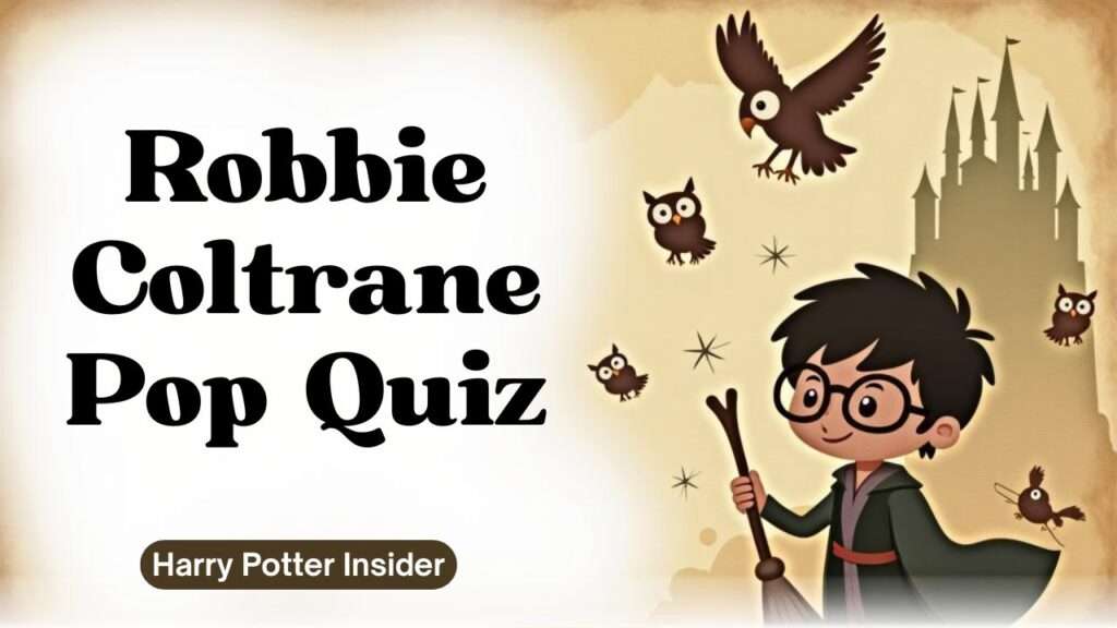 Robbie Coltrane Pop Quiz