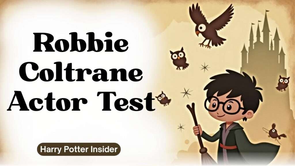 Robbie Coltrane Actor Test