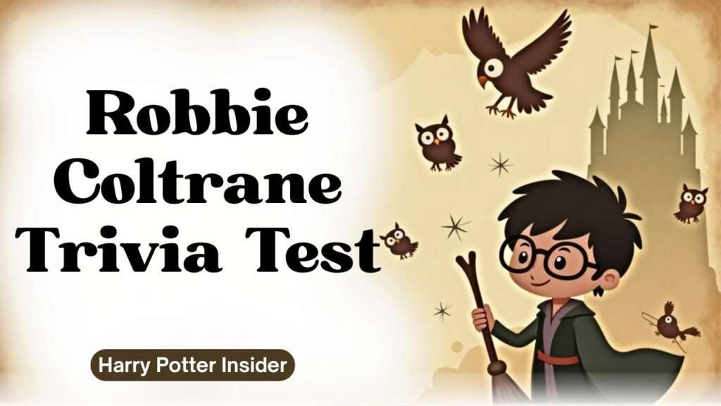 Robbie Coltrane Trivia Test