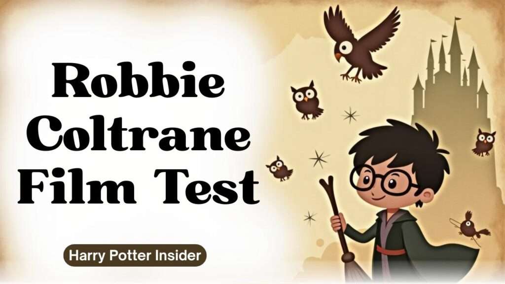 Robbie Coltrane Film Test