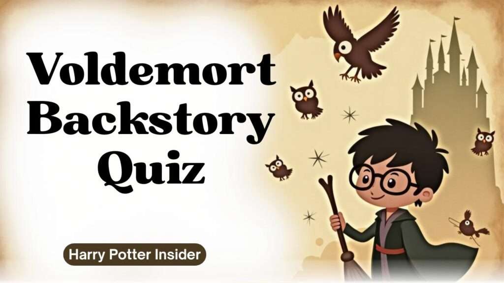 Voldemort Backstory Quiz