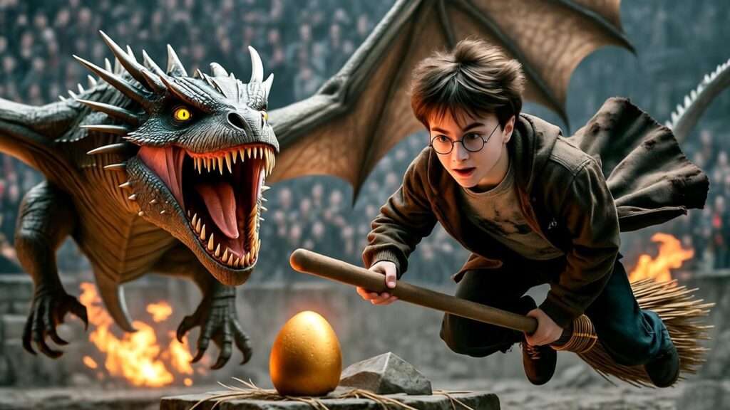 harry potter the dragon challenge