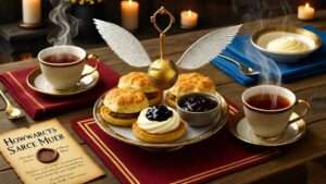 harry potter cream tea