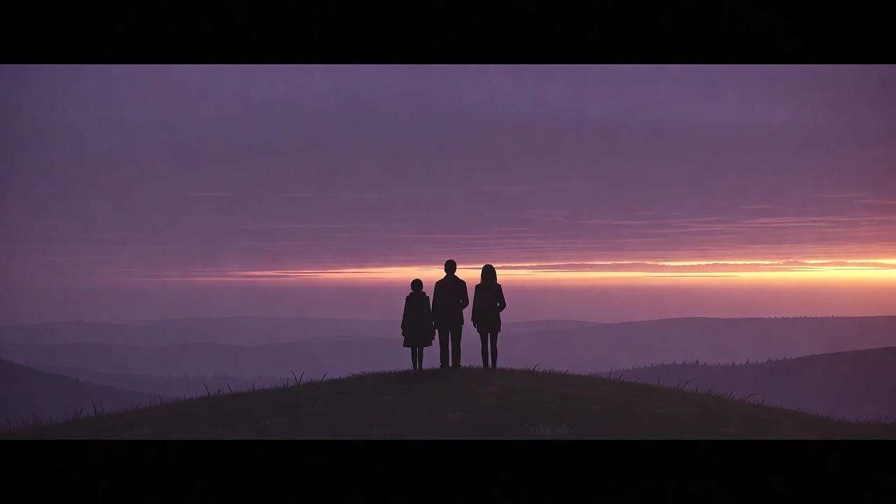 Silhouette of Harry and friends symbolizing growth in Order of Phoenix chapters.
