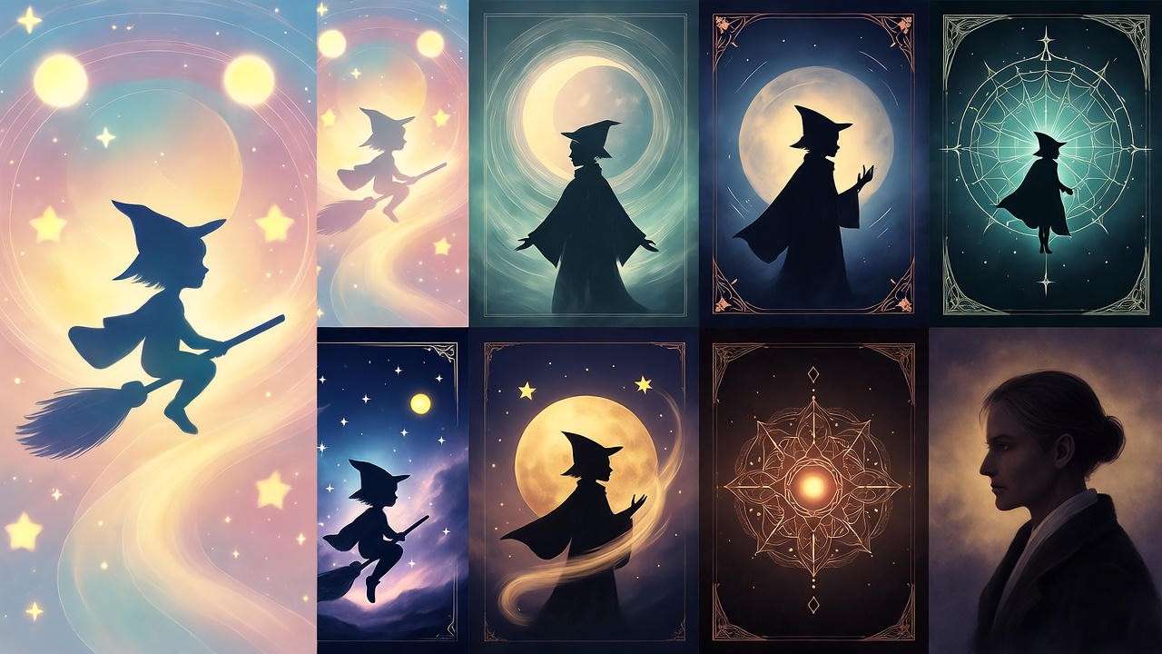 Evolution of Mary GrandPré Harry Potter book covers across the seven-book series

