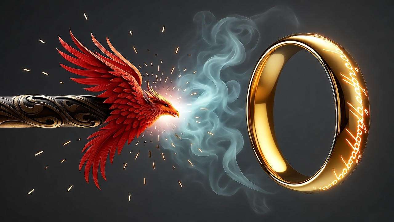 Wand vs One Ring magic system comparison Harry Potter Lord of the Rings