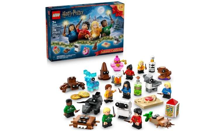 Lego Harry Potter Advent Calendar 2025 Kids Toy - Holiday Countdown for Boys & Girls, 7+ - 24 Buildable Surprises, Including Harry, Draco & Luna...