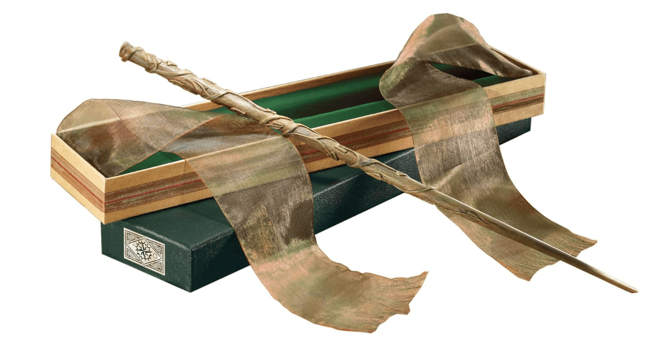 The Noble Collection Hermione Granger's Wand with Ollivanders Wand Box