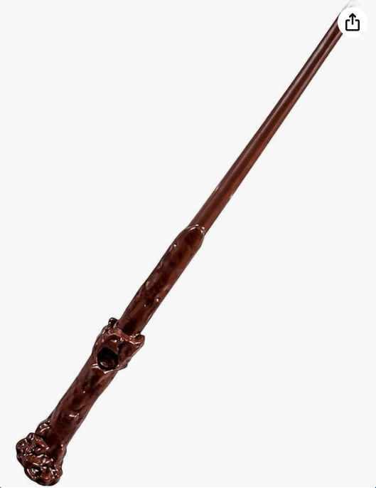 Disguise Harry Potter Light Up Wand, Official Hogwarts Wizarding World Harry Potter Costume Accessory Wand with Illuminating Tip Brown 13.5 Inch Length