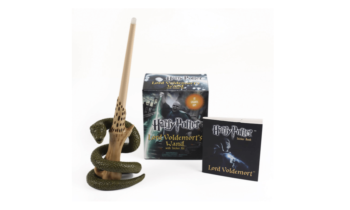 Harry Potter Voldemort's Wand with Sticker Kit: Lights Up! (RP Minis)