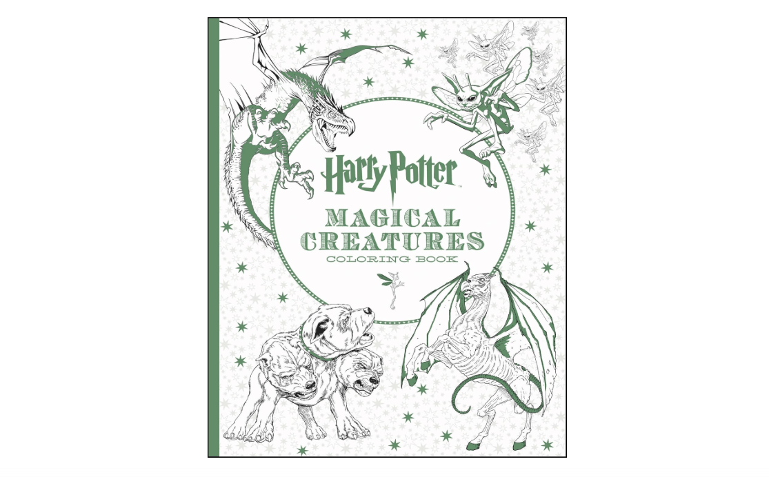 Harry Potter Magical Creatures Coloring Book: Official Coloring Book, The

