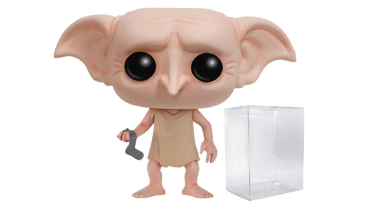 POP Harry Potter - Dobby Funko Vinyl Figure (Bundled with Compatible Box Protector Case), Multicolor, 3.75 inches
