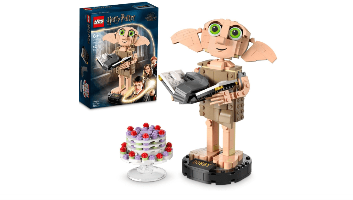 LEGO Harry Potter Dobby The House-Elf Building Toy Set, Build and Display Model of a Beloved Character from The Harry Potter Franchise, for 8 Year Old...
