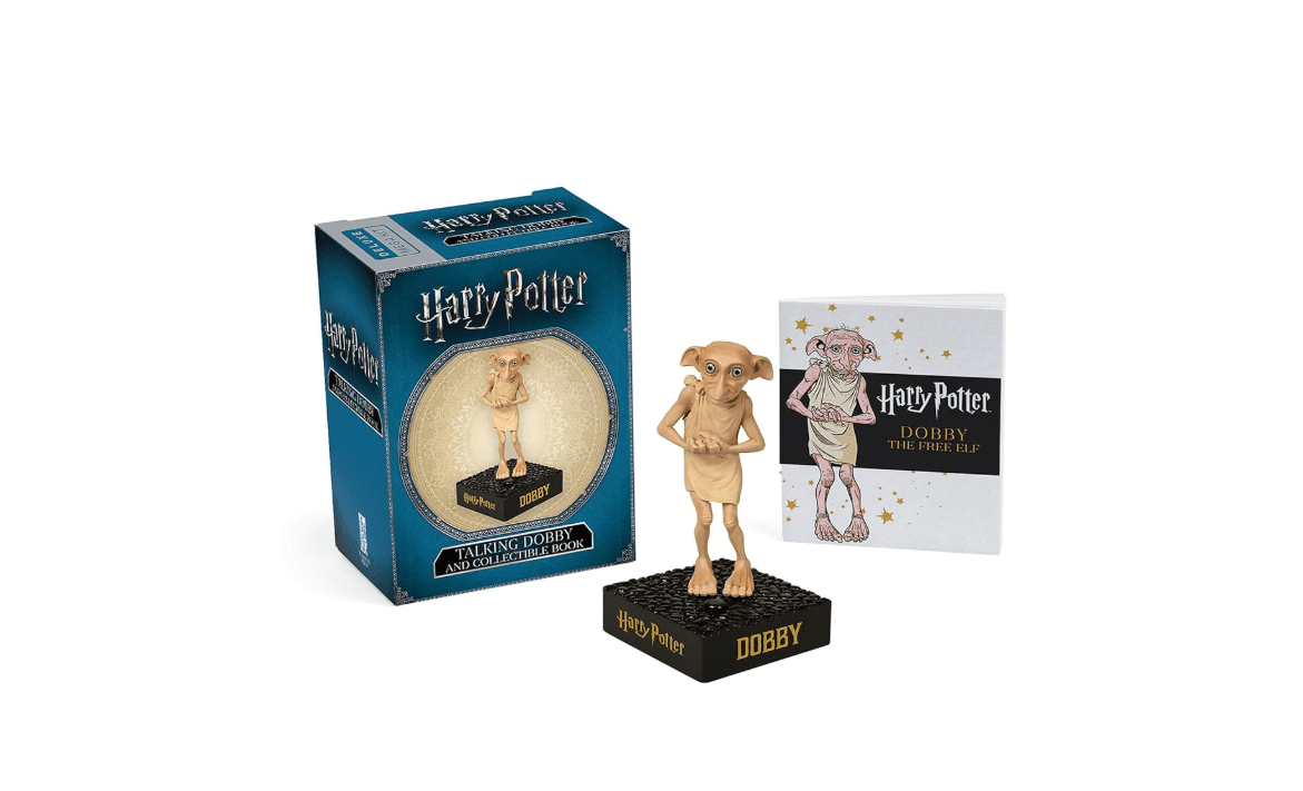 Harry Potter Talking Dobby and Collectible Book (RP Minis)
