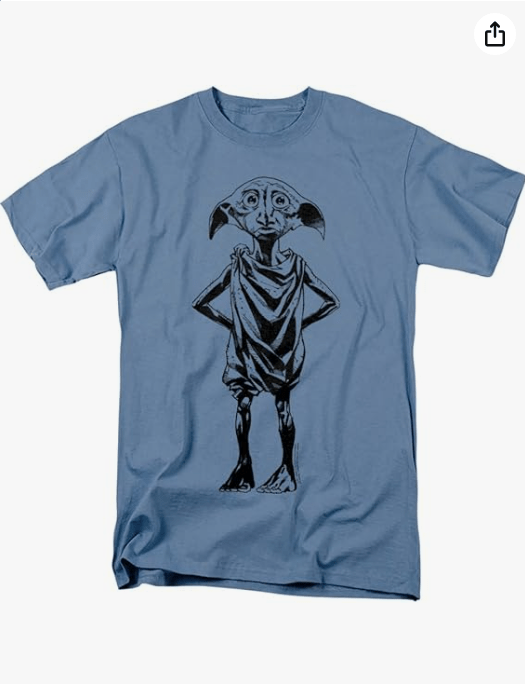 Popfunk Classic Harry Potter Dobby T Shirt & Stickers
