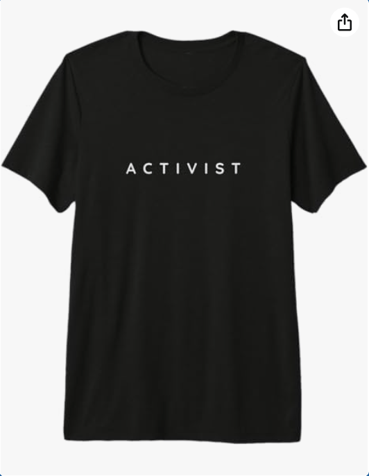 Activists / Activist / Activism Hobby / Modern Font Premium T-Shirt