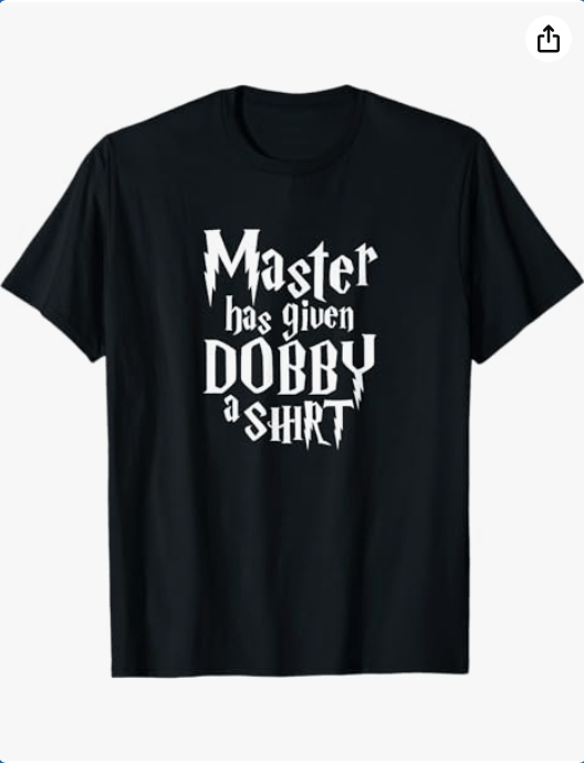 Unisex T-Shirt Dobby Tee and Family Dj Novelty Boy Gift for Men Harry Friend Shirt Girl Big Event Sleeve Short Shirts Women Multicoloured