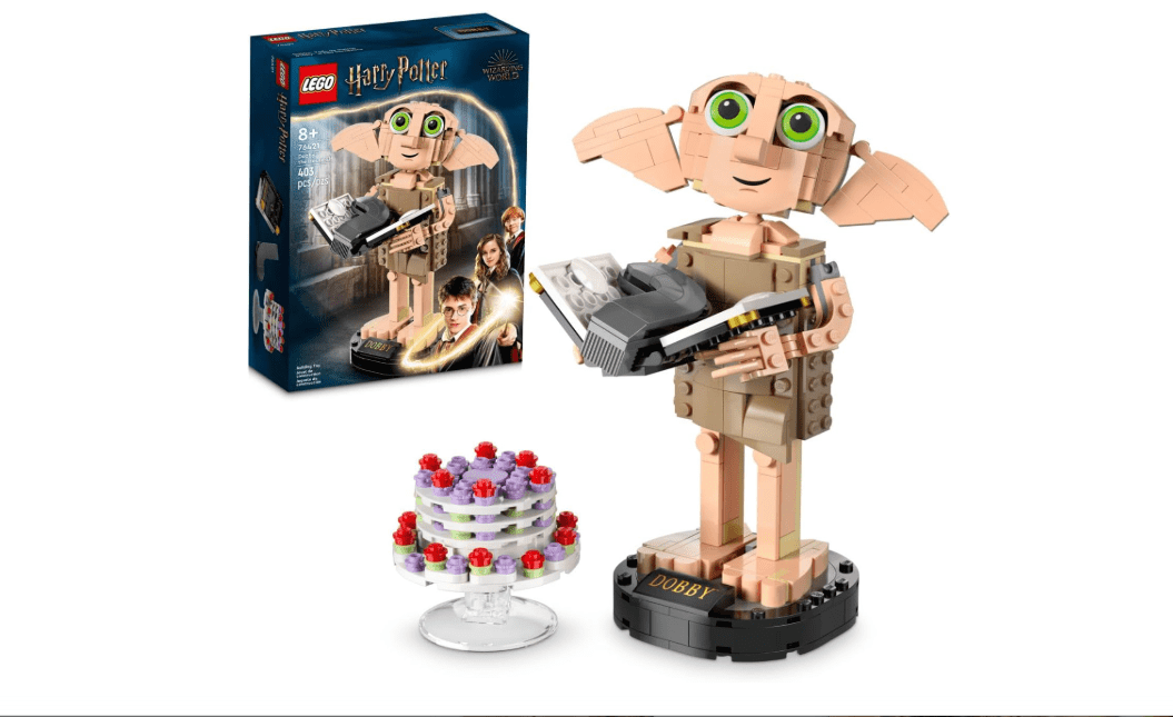 LEGO Harry Potter Dobby The House-Elf Building Toy Set, Build and Display Model of a Beloved Character from The Harry Potter Franchise, for 8 Year Old...