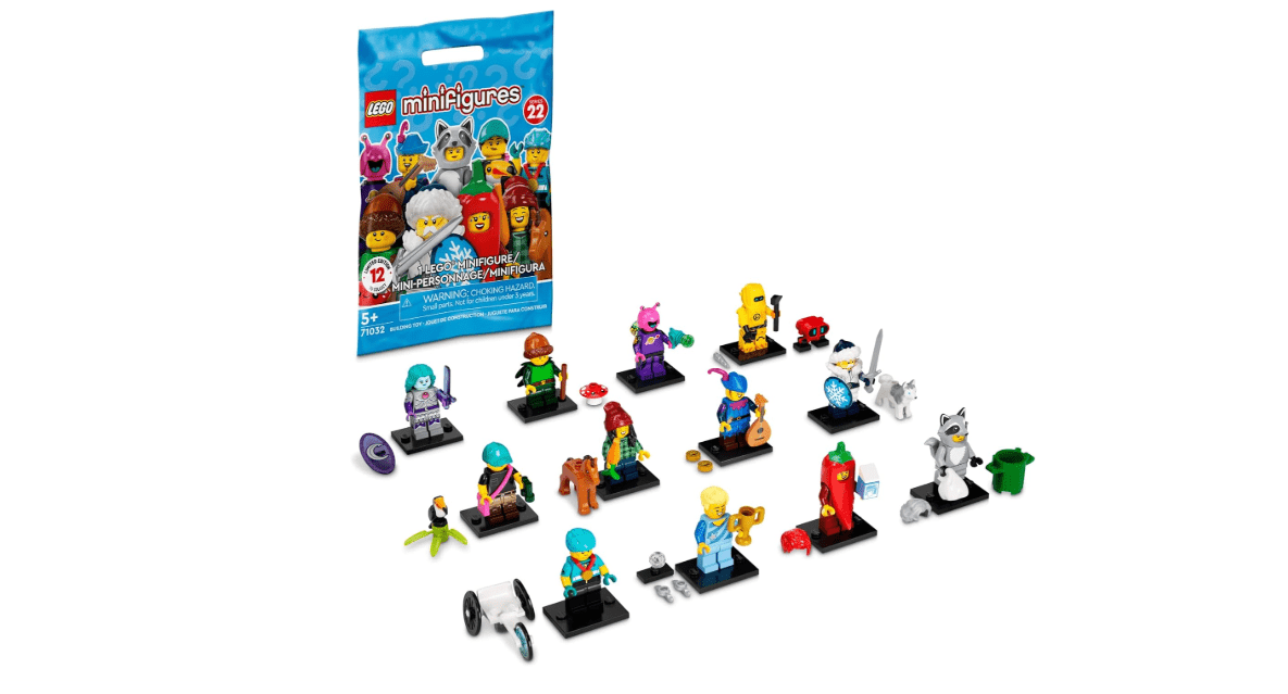 LEGO Minifigures Series 22 71032 Limited Edition Building Kit; Collectible Toys for Creative Fun for Ages 5+ (1 of 12 to Collect)