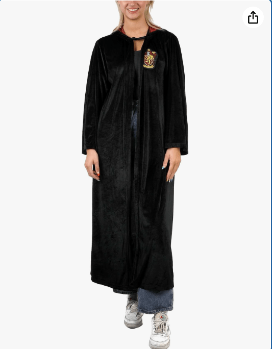 Harry Potter Costume Cloak Robe For Women | 5 Styles Hogwarts, Gryffindor, Ravenclaw, Slytherin, Hufflepuff
