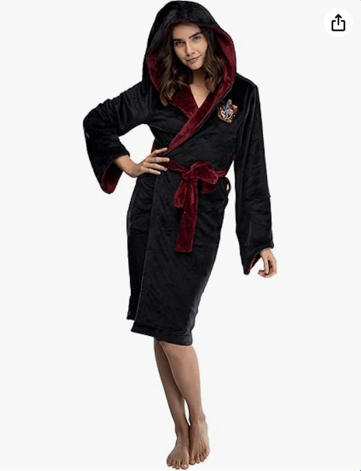 Harry Potter Juniors' Plush Costume Robe Hogwarts Houses Gryffindor, Ravenclaw, Hufflepuff, Slytherin