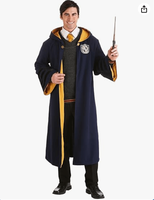 Fantastic Beasts Hogwarts House Themed Robes for Adults, Vintage Hogwarts Robe, Harry Potter Wizard Costume Cosplay