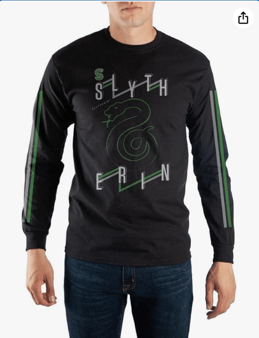 Harry Potter Slytherin Unisex Long Sleeve T-Shirt

